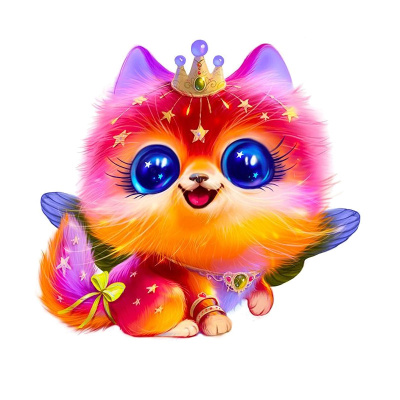 Деревянный пазл Collection Animals Принцесса Викки 60 деталей Melograno MPZCAN45-M